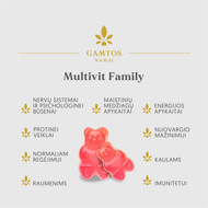 GAMTOS NAMAI MULTIVIT FAMILY, 60 guminukų paveikslėlis