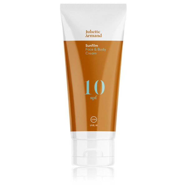 „Juliette Armand Sunfilm“ Face and Body Cream SPF10 – Kremas su apsauga nuo saulės 200 ml