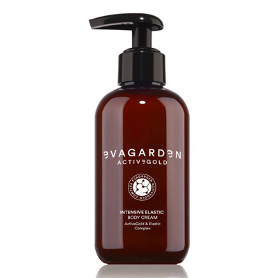 EVAGARDEN ACTIVEGOLD ELASTIC INTENSIVE, kremas nuo strijų, 200 ml 