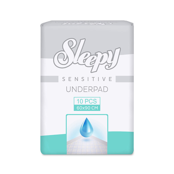 Sleepy “Baby care” vienkartiniai paklotėliai, 10vnt. Sleepy “Baby care” vienkartiniai paklotėliai, 10vnt.