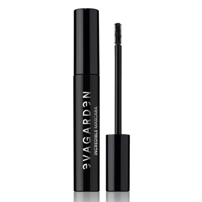  EVAGARDEN INCREDIBLE MASCARA, ypač smulkaus aplikatoriaus tankinantis blakstienų tušas, 9 ml