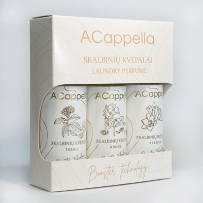 ACAPPELLA skalbinių kvepalų rinkinys (3x100 ml)