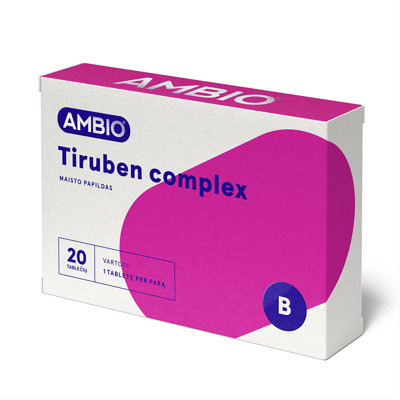 AMBIO TIRUBEN COMPLEX, 20 tablečių paveikslėlis