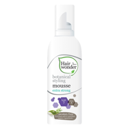 HAIRWONDER Botanical Styling putos plaukams stiprios fiksacijos, 200 ml HAIRWONDER Botanical Styling putos plaukams stiprios fiksacijos, 200 ml