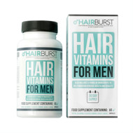 HAIRBURST, maisto papildai plaukams vyrams, 60 kapsulių paveikslėlis