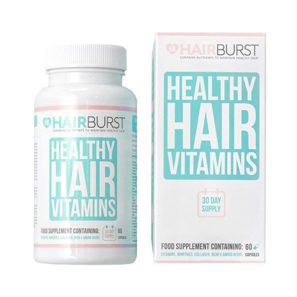 HAIRBURST, vitaminai sveikiems plaukams, 60 kapsulių paveikslėlis