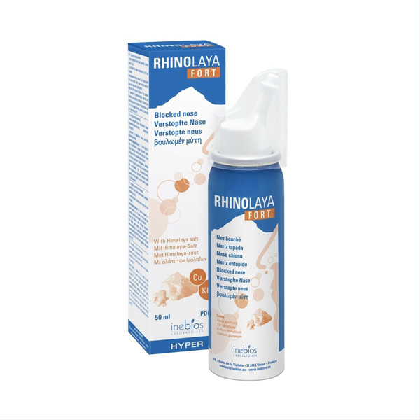 Rhinolaya Fort Nosies Purškalas Hipertoninis Tirpalas 50 Ml