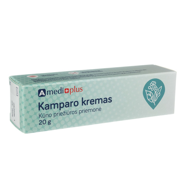 AMEDIPLUS kamparo kremas 20g paveikslėlis