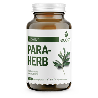 ECOSH PARAHERB, 120 kapsulių paveikslėlis