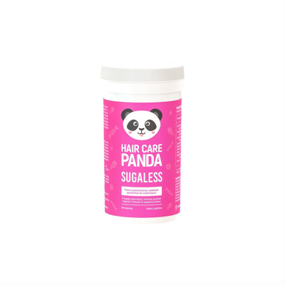 HAIR CARE PANDA SUGALESS, 60 kapsulių paveikslėlis