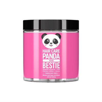 HAIR CARE PANDA BESTIE, plaukų priežiūrai, 60 kapsulių paveikslėlis