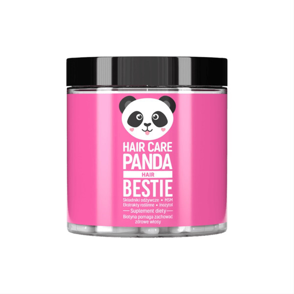 HAIR CARE PANDA BESTIE, plaukų priežiūrai, 60 kapsulių paveikslėlis