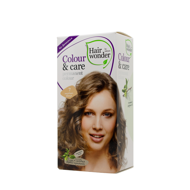 HAIRWONDER Colour & Care ilgalaikiai plaukų dažai be amoniako, vidutinė blondinė 7. HAIRWONDER Colour & Care ilgalaikiai plaukų dažai be amoniako, vidutinė blondinė 7.