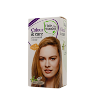HAIRWONDER Colour & Care ilgalaikiai plaukų dažai be amoniako, spalva vidutinė aukso blondinė 7.3 HAIRWONDER Colour & Care ilgalaikiai plaukų dažai be amoniako, spalva vidutinė aukso blondinė 7.3