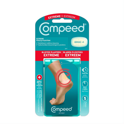 COMPEED, pūslių pleistrai sportuojantiems, 5 vnt. paveikslėlis