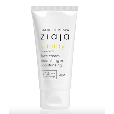 Ziaja Baltic Home Spa Vitality drėkinamasis ir maitinamasis kremas veidui, 50 ml