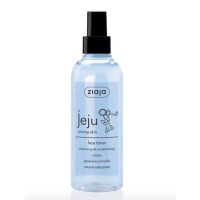 Ziaja Jeju Young Skin purškiamasis tonizuojamasis veido tonikas jaunai odai, 200 ml