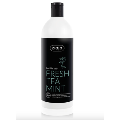 Ziaja Bubble Bath Fresh Tea Mint vonios putos, 500 ml