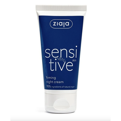 Ziaja Sensitive jautrią odą stangrinantis naktinis kremas, 50 ml