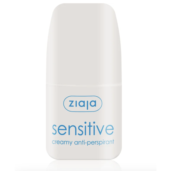 Ziaja Sensitive antiperspirantinis kremas, rutulinė priemonė, 60 ml