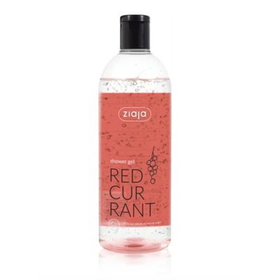 Ziaja Red Currant energizuojamoji dušo želė, 500 ml