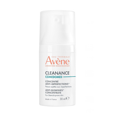 AVENE CLEANANCE COMEDOMED, koncentruota priemonė aknės ir odos nelygumų pažeistai odai prižiūrėti, 30ml paveikslėlis