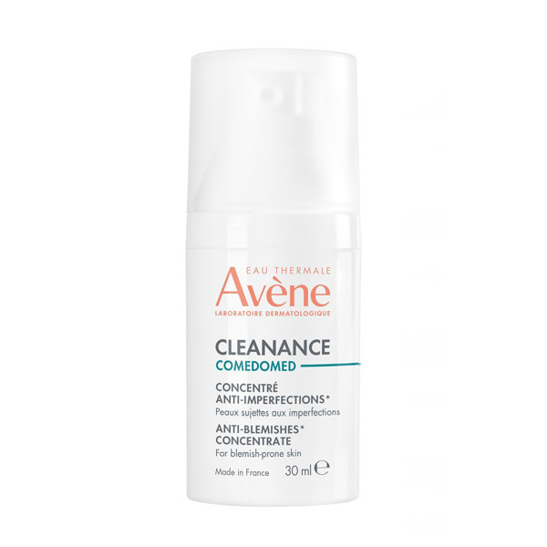 AVENE CLEANANCE COMEDOMED, koncentruota priemonė aknės ir odos nelygumų pažeistai odai prižiūrėti, 30ml paveikslėlis