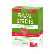 RAMI ŠIRDIS PATIRIANTIEMS STRESĄ, 25 ml, 14 buteliukų paveikslėlis