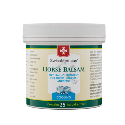 SWISSMEDICUS HORSE BALSAM, Šaldomasis kūno balzamas, 125ml paveikslėlis