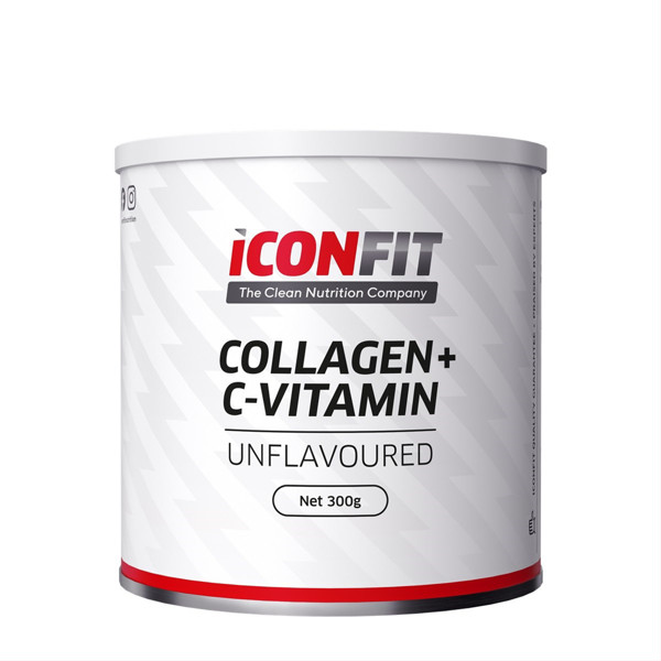 ICONFIT, kolagenas + vitaminas C, nearomatizuotas, milteliai, 300 g paveikslėlis