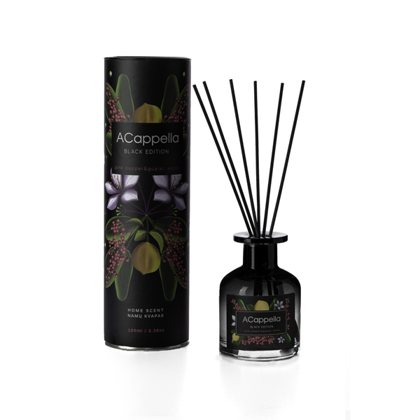 ACAPPELLA namų kvapas BLACK EDITION PINK PEPPER & GUAIAC WOOD, 100 ml