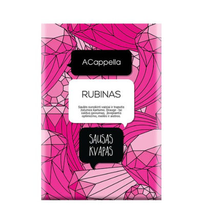 ACAPPELLA sausas namų kvapas, Rubinas, 70 g