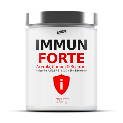 DION SPORTLAB IMMUN FORTE Acerola, Currant & Beetroot, Miško uogų sk., 500 g