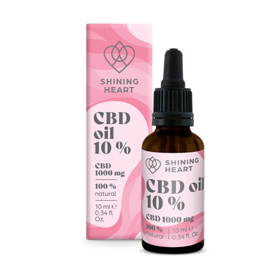 CBD aliejus 10%, 1000 mg, 10 ml