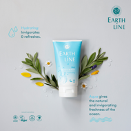 EARTH LINE Kūno prausiklis Aqua 150ml