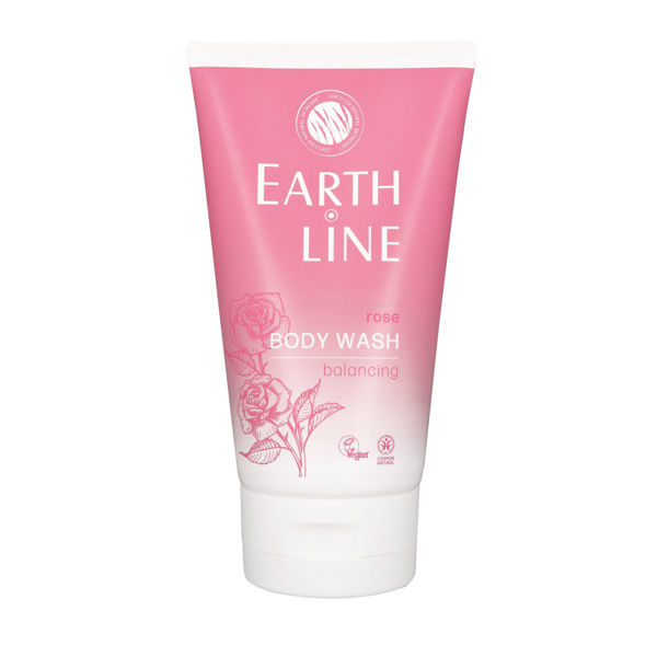 EARTH LINE Kūno prausiklis Rose 150ml