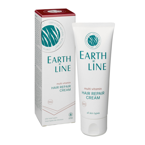 EARTH LINE Multi Vitamin Atkuriamasis plaukų kremas, nenuplaunamas, visų tipų plaukams, 100ml