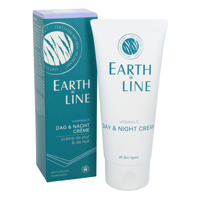 EARTH LINE Vitamin E Dieninis ir naktinis kremas visų tipų odai, 100ml