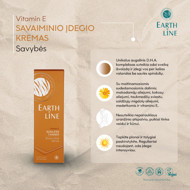 EARTH LINE Vitamin E Sunless Tanner Savaiminio įdegio kremas 100ml