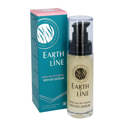 EARTH LINE White Tea Lift Intense Atkuriamasis serumas, stangrinantis,  30ml