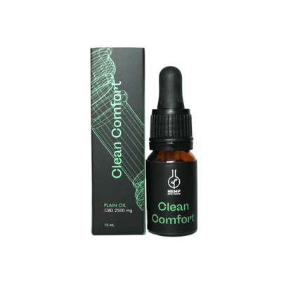 HEMP SPECTRUM BALTICS kanapių 25% CBD aliejus CLEAN COMFORT, 10 ml