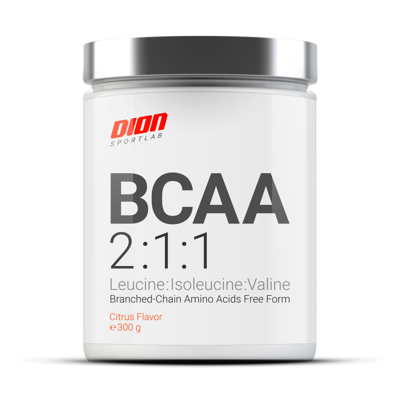 DION SPORTLAB BCAA 2:1:1, Citrus (Lemon-Laimo), 300 g