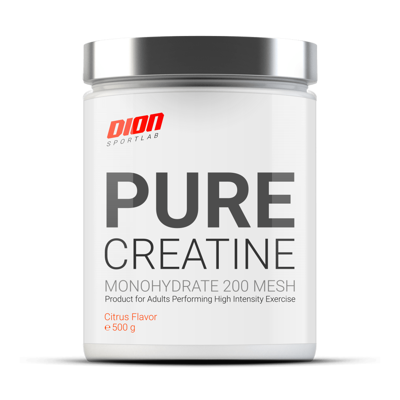 DION SPORTLAB PURE CREATINE, Citrusų,  500 g