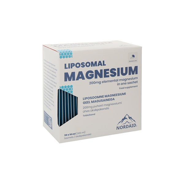 NORDAID MAGNIS liposomose 200mg, serumas, 30pak.x10ml