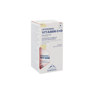 NORDAID VITAMINAS C+D liposomose  serumas, 50 paspaudimų, 50ml