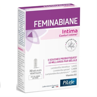 PILEJE FEMINABIANE INTIMA, 20 kapsulių paveikslėlis