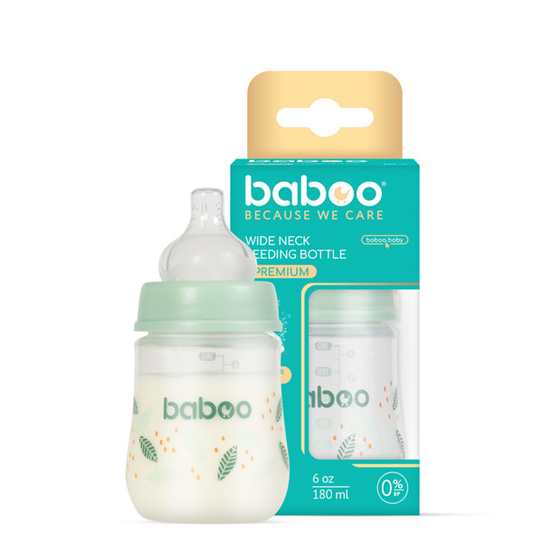 Baboo antikolinis maitinimo buteliukas, 150 ml, 0+ mėn, Peachy Keen