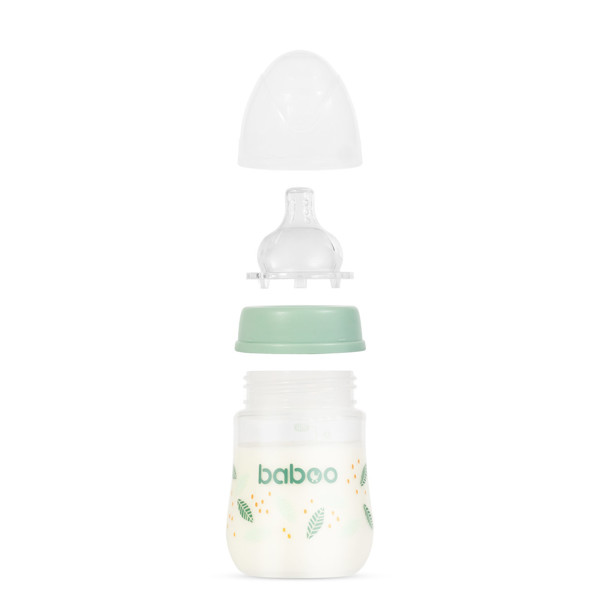 Baboo antikolinis maitinimo buteliukas, 150 ml, 0+ mėn, Peachy Keen