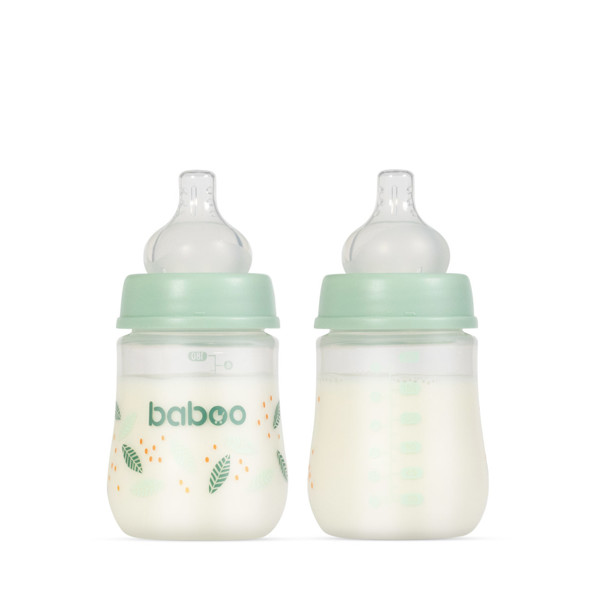 Baboo antikolinis maitinimo buteliukas, 150 ml, 0+ mėn, Peachy Keen