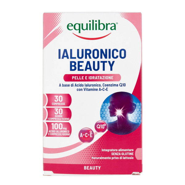 EQUILIBRA maisto papildas IALURONICO BEAUTY, 30 tab.